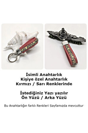 İsimli Anahtarlık - Kişiye özel Anahtarlık - Anahtarlık