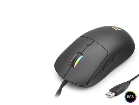 Proyg100B Gaming Mouse 3200 Dpi 6 Tuş Rgb - Siyah
