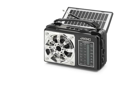 Nostaljik Kamp Ve Outdoor Solar Şarjli Tws Taşinabi̇li̇r Hoparlör H663BTS