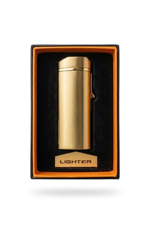 Lüks Premium Metal Gövdeli Puro Delici Ve Puro Çakmağı-Özel Çakmak Kutusu
