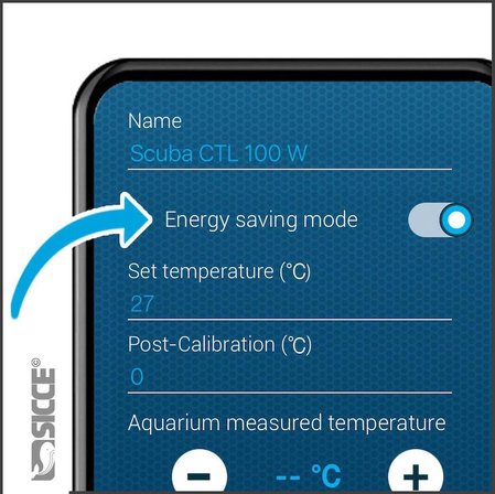 Sicce Scuba Contactless Akvaryum Isıtıcısı 100 watt
