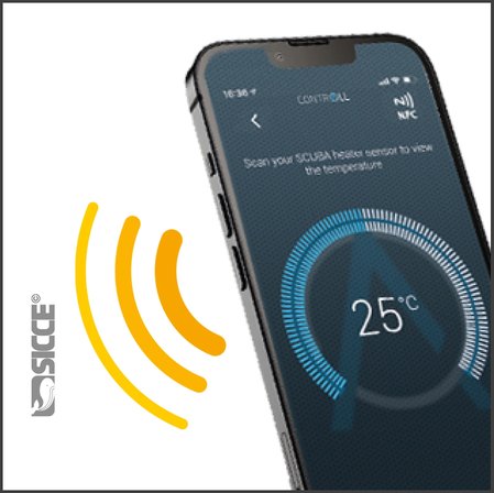 Sicce Scuba Contactless Akvaryum Isıtıcısı 300 watt