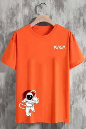 Nasa Baskılı Tshirt