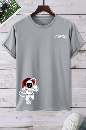 Nasa Baskılı Tshirt