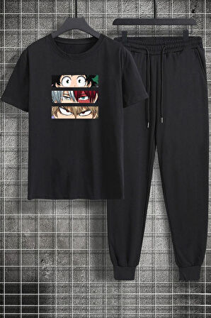Uyguntarz Unisex Ken Kaneki Baskılı 2'li Eşofman Takımı