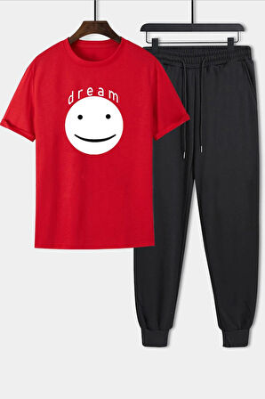 Uyguntarz Unisex Dream Baskılı 2'li Eşofman Takımı
