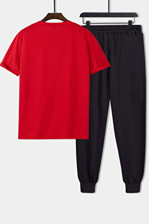 Uyguntarz Unisex Potter Baskılı 2'li Eşofman Takımı