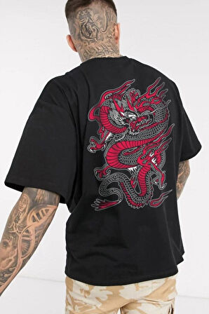 Uyguntarz Unisex Chinesebox Baskılı T-shirt