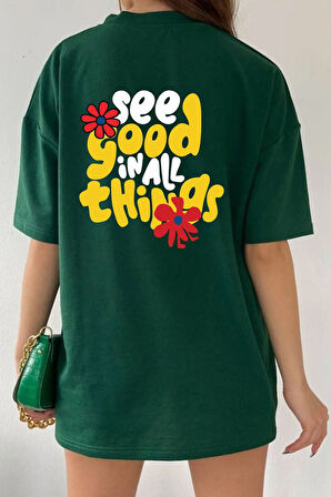 Uyguntarz Unisex Good things Tasarım Tshirt