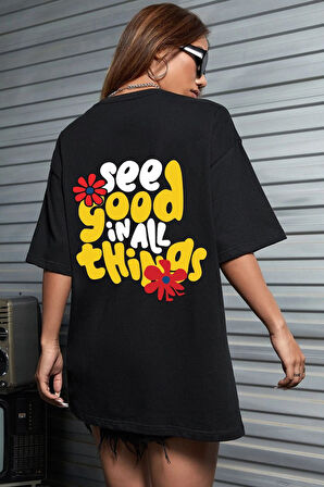 Uyguntarz Unisex Good things Tasarım Tshirt