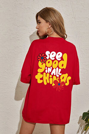 Uyguntarz Unisex Good things Tasarım Tshirt