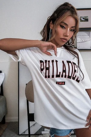 Philadelphia Spor Tasarım Tshirt