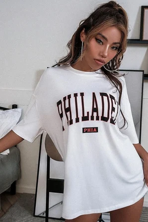 Philadelphia Spor Tasarım Tshirt