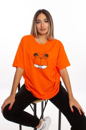 Garfield Emoji Tasarım Tshirt