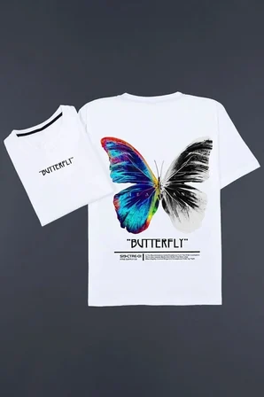 The Butterfly Tasarım Tshirt