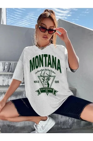 Montana Tasarım Tshirt