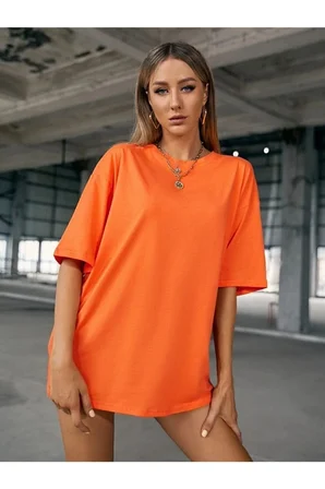 Sırt Baskılı Tasarım T-shirt