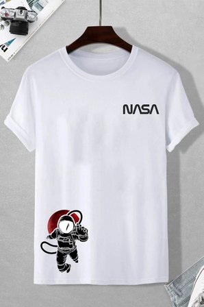 Nasa Baskılı Tshirt