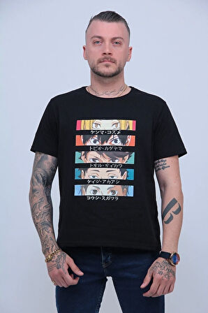 Anime Modası Baskılı Tshirt