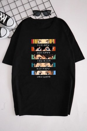 Anime Modası Baskılı Tshirt