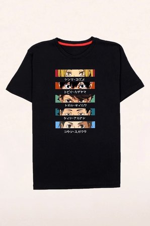 Anime Modası Baskılı Tshirt