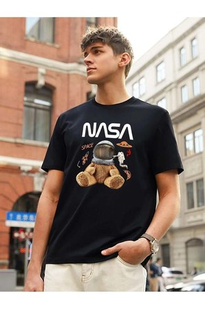 Nasa Baskılı Tshirt