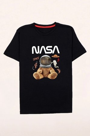 Nasa Baskılı Tshirt