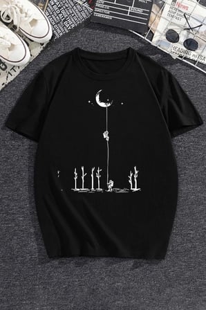 Uzay Temalı Tasarım Tshirt