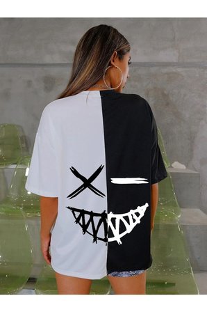 Sırt Baskılı Tasarım Tshirt