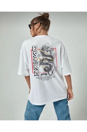 Kore Modası Baskılı Tasarım Tshirt