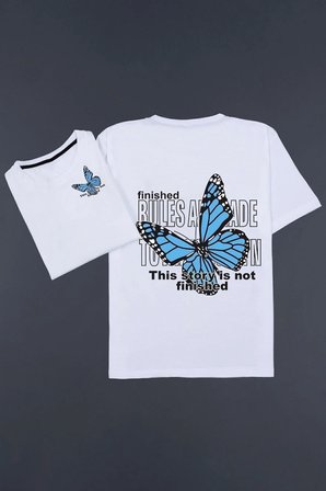 Sırt Baskılı Tasarım Tshirt