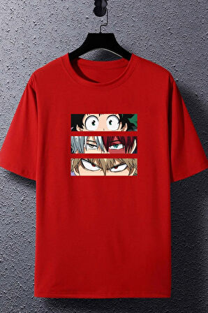 Uyguntarz Unisex Ken Kaneki Baskılı T-shirt