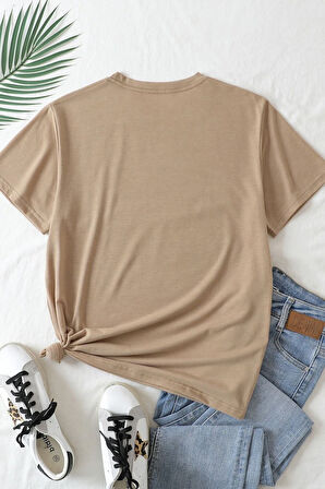 Uyguntarz Unisex Aloha Baskılı T-shirt