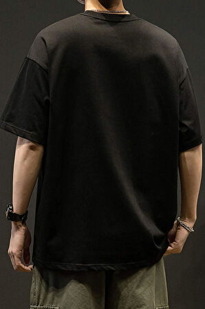 Unisex Alpha Baskılı T-shirt