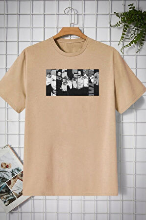 Uyguntarz Unisex Naruto Baskılı T-shirt