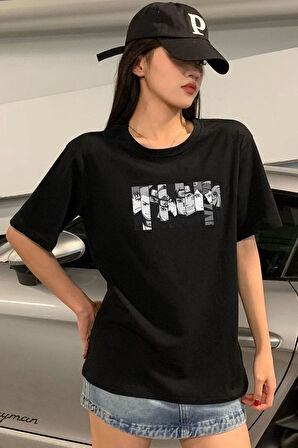 Uyguntarz Unisex Naruto Baskılı T-shirt