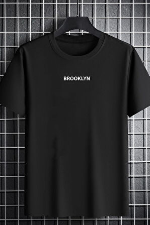 Uyguntarz Unisex Brooklyn Baskılı T-shirt