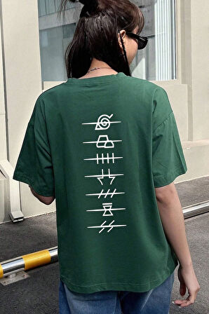 Uyguntarz Unisex Ninja Akatsuki Baskılı T-shirt