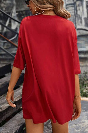 Uyguntarz Unisex Chiago Baskılı T-shirt