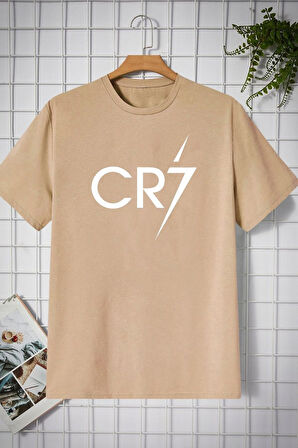 Uyguntarz Unisex Cr7 Baskılı T-shirt