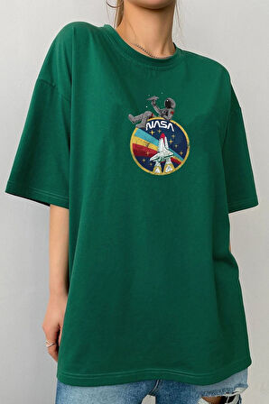 Uyguntarz Unisex Nasa Baskılı T-shirt