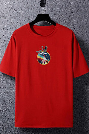 Uyguntarz Unisex Nasa Baskılı T-shirt