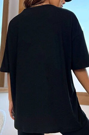 Uyguntarz Unisex Girl Gang Baskılı T-shirt