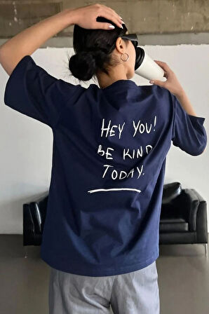 Uyguntarz Unisex Hey you Baskılı T-shirt