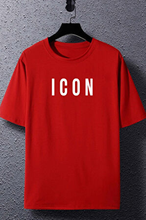 Unisex Icon Baskılı T-shirt