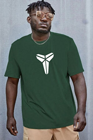Unisex Kobe Baskılı T-shirt