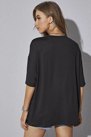 Uyguntarz Unisex Butterfly Song Baskılı T-shirt