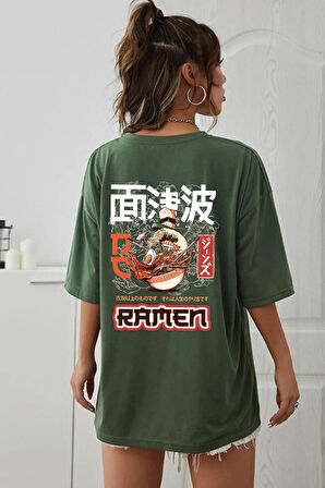 Uyguntarz Unisex Ramen Baskılı T-shirt