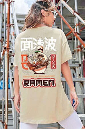 Uyguntarz Unisex Ramen Baskılı T-shirt