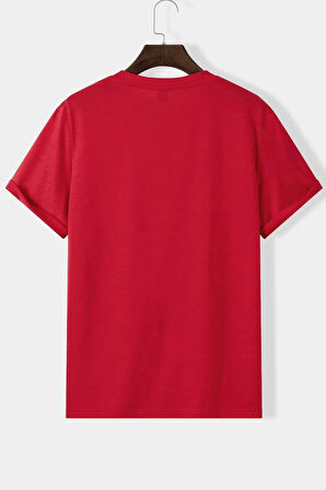 Uyguntarz Unisex Saturn Baskılı T-shirt